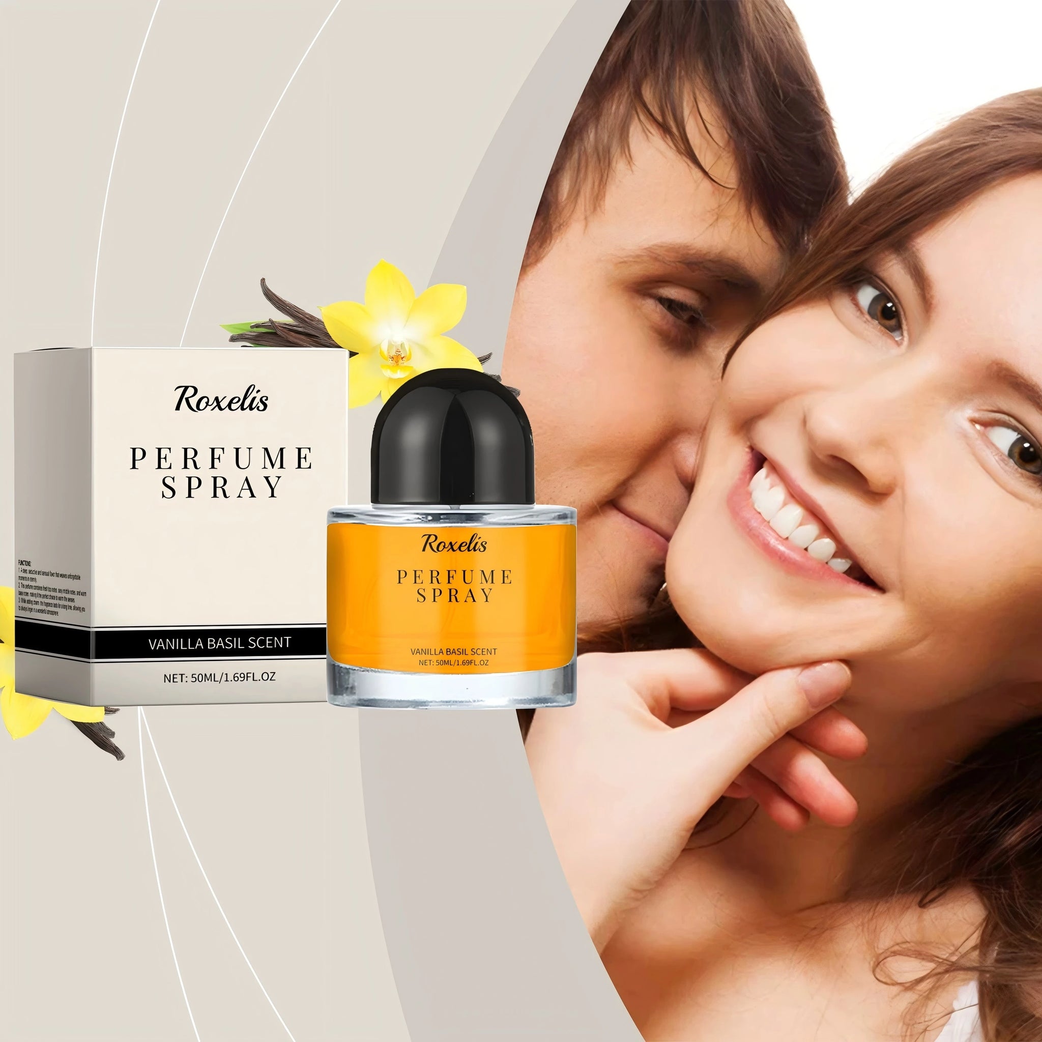 Roxelis Vanilla Basil Perfume 50ml