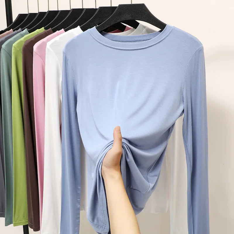 Women's Modal Long-Sleeve T-Shirt