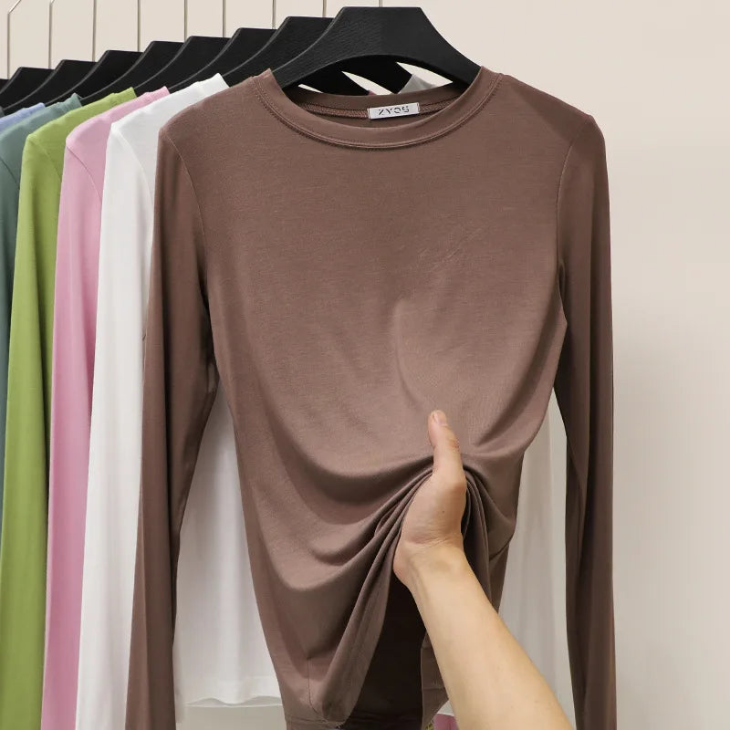 Women's Modal Long-Sleeve T-Shirt