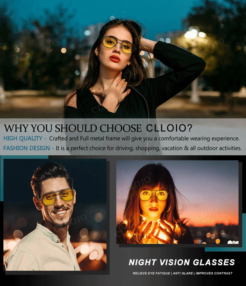 CLLOIO Photochromic Polarized Sunglasses