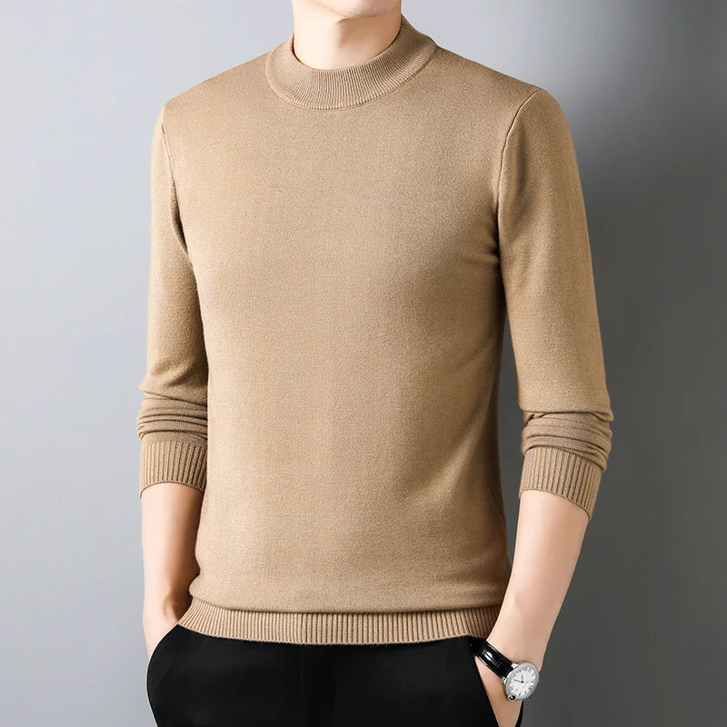 Half Turtleneck Knit Sweater