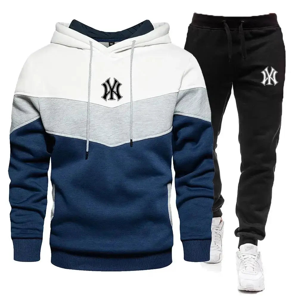 Men's Tracksuit Hoodie Set