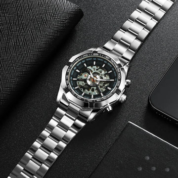 Winner Classic Skeleton Mechanical Watch