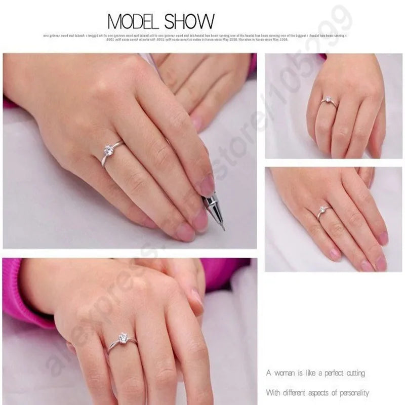 Elegant 925 Silver Ring