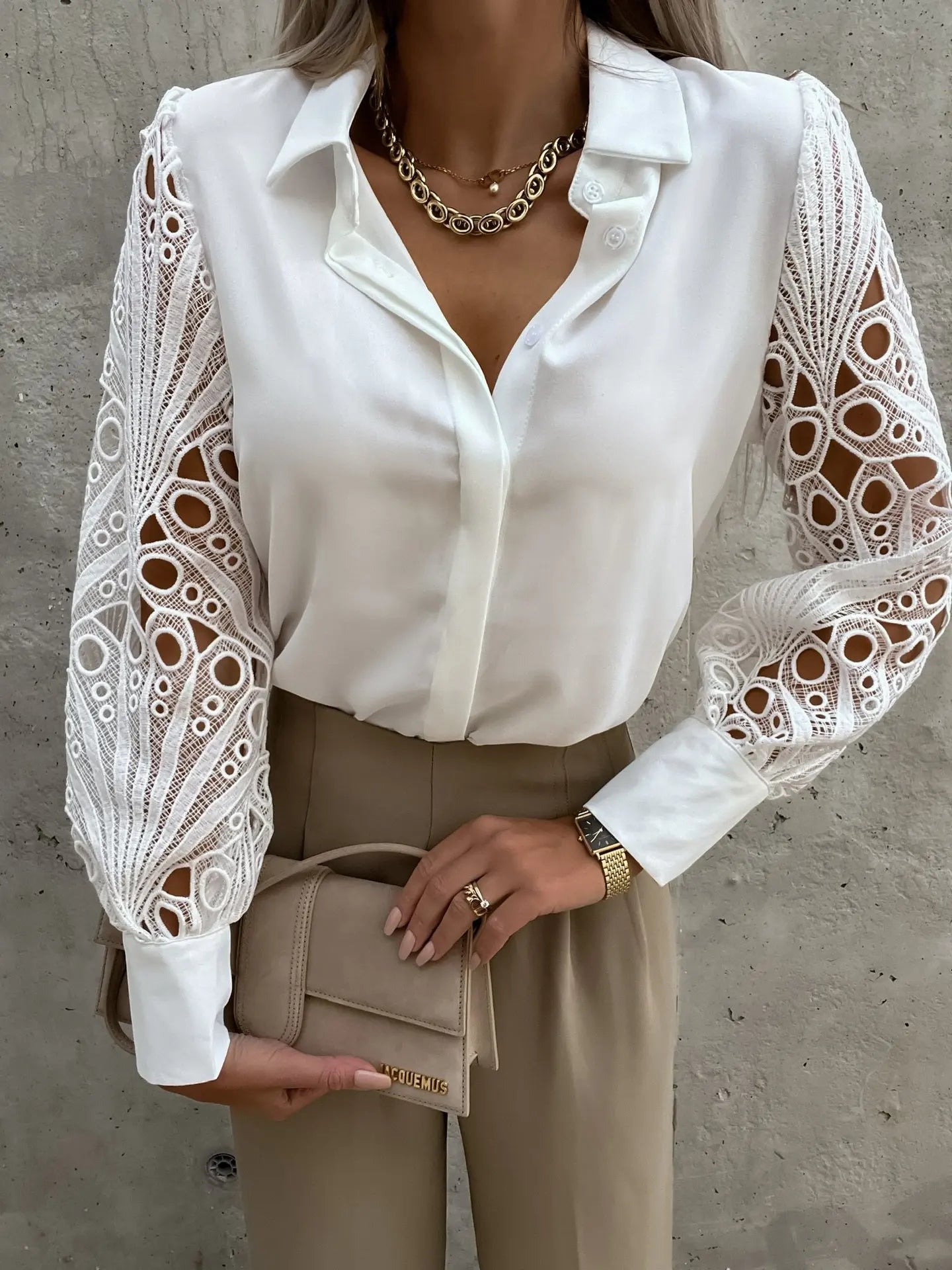 Elegant Loose Chiffon Blouse