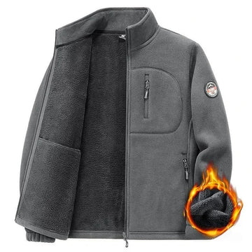 Men’s Fleece Jacket Stand Collar