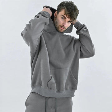 Winter Fitness Hoodie Set