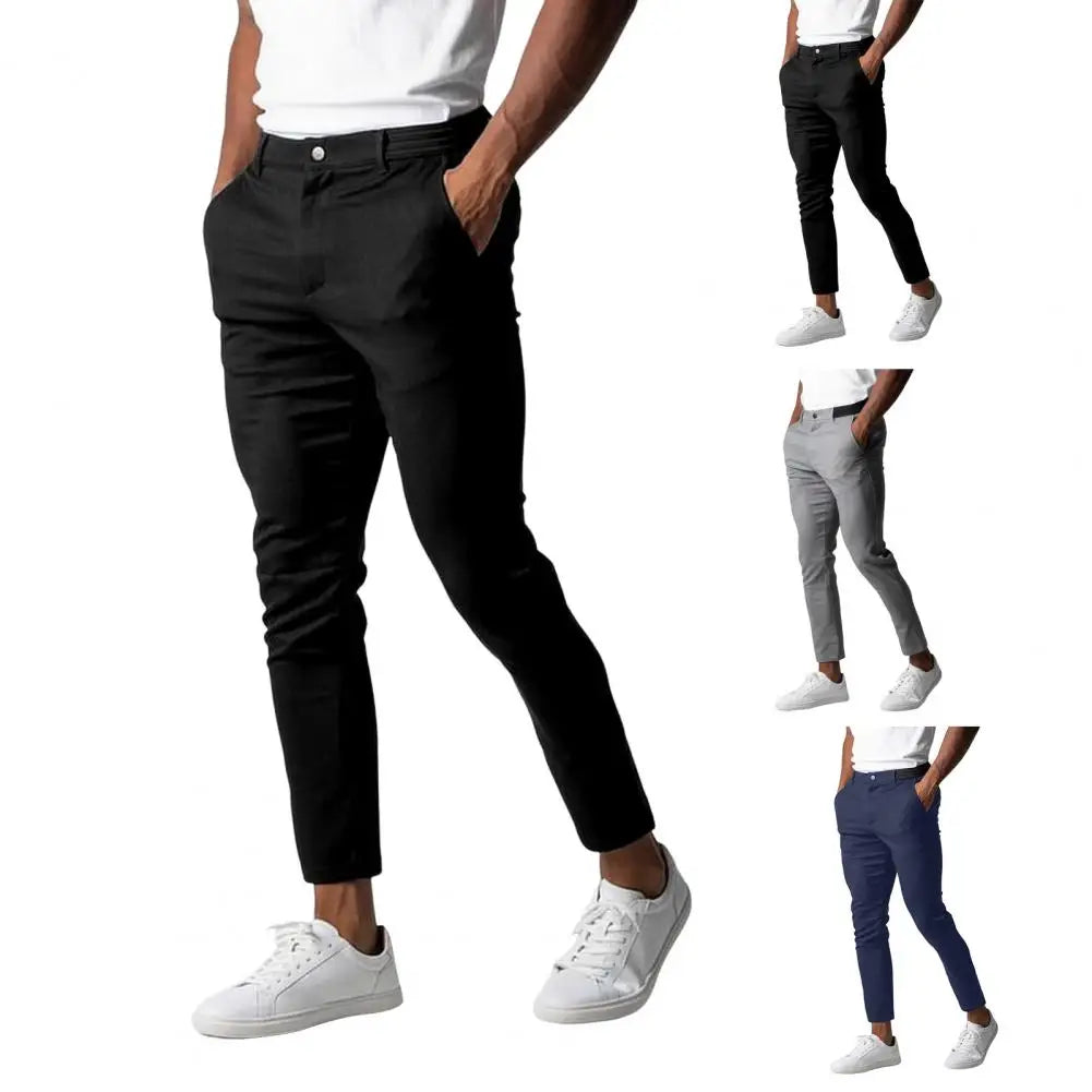 Slim Fit Business Trousers