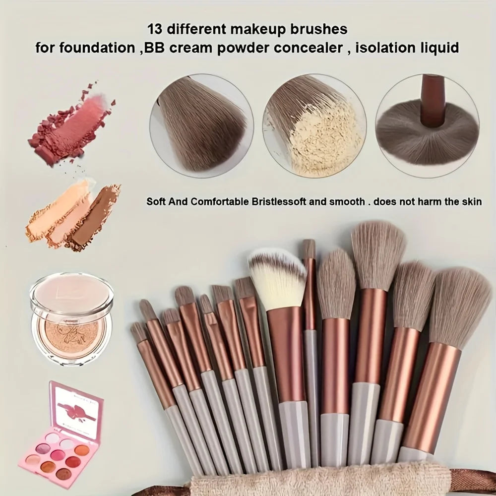 13-Piece Makeup Brush Set